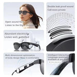 SoundVision Pro - gafas inteligentes bluetooth, color negro