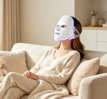 Mascara Facial LED de Terapia de 7 Colores
