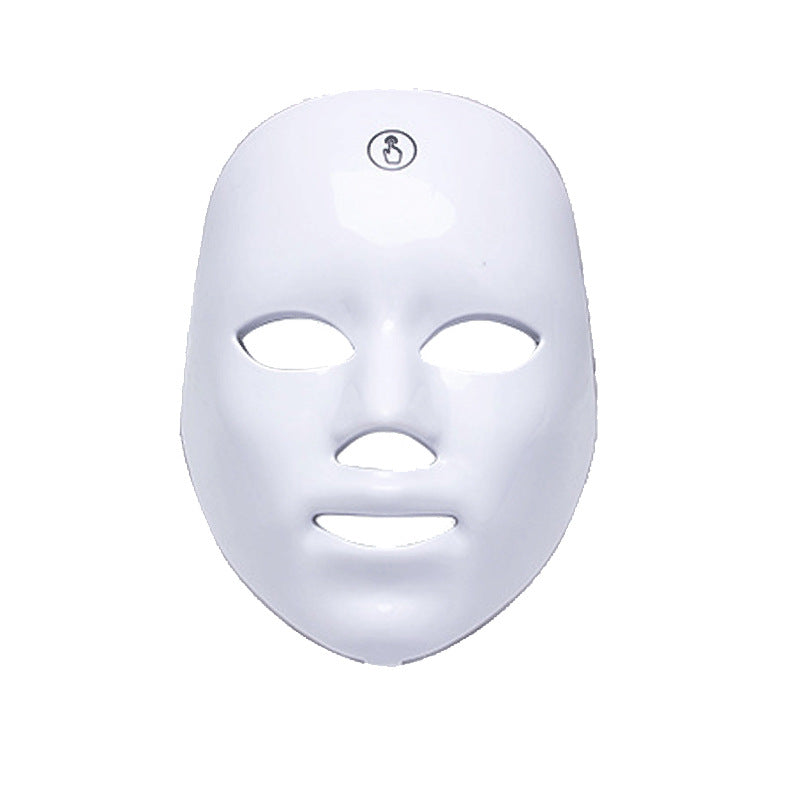 Máscara Facial LED de Terapia de Luz Recargable