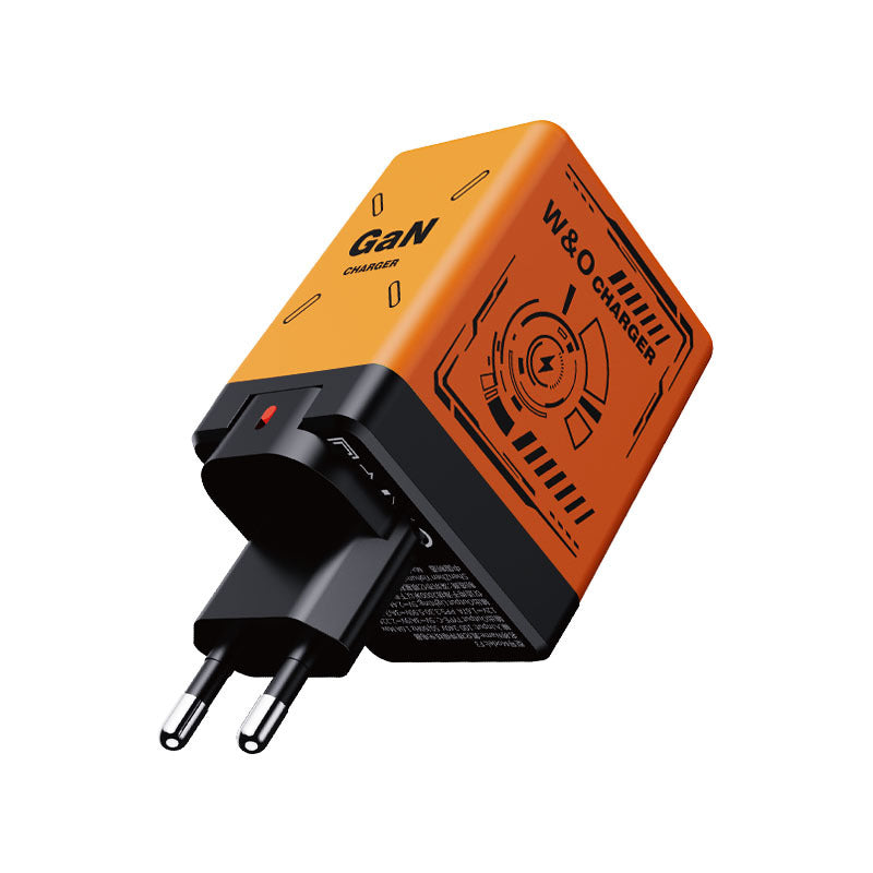 Cargador Retractil de Carga Rapida con Cable Doble