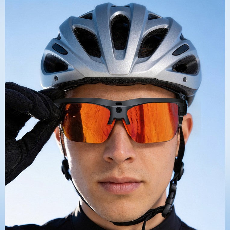 Gafas inteligentes de ciclismo con IA y cámara - vista general