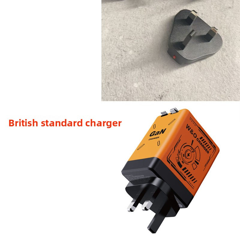 Cargador Retractil de Carga Rapida con Cable Doble