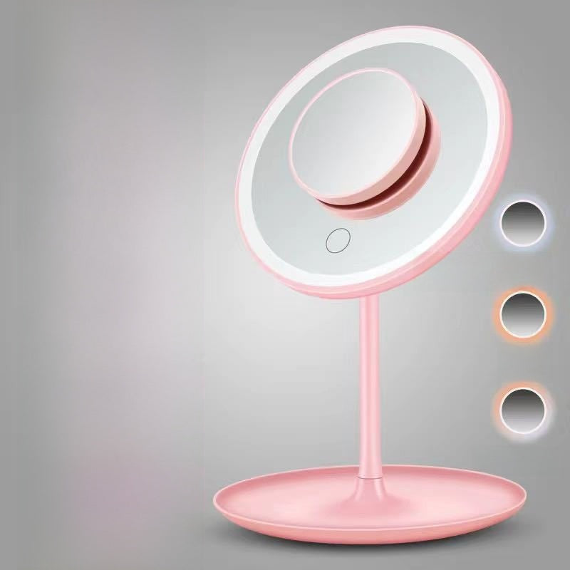 Espejo de Maquillaje LED Inteligente