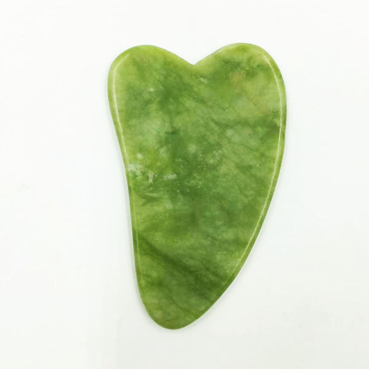 Set de jade - uso de la tabla de gua sha
