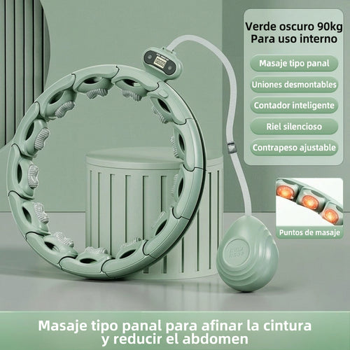 Aro hula hula inteligente con contador - vista general